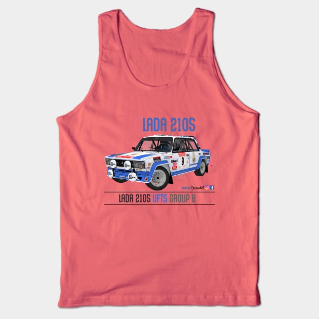 Lada 2105 VFTS Group B Front 05 Tank Top by PjesusArt